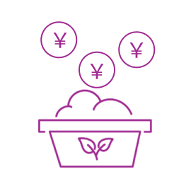 価格変動のイラスト